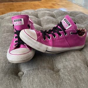 Pink Converse, Black Laces